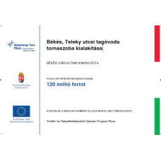 Békés, Teleky utcai Tagóvoda tornaszoba kialakítása